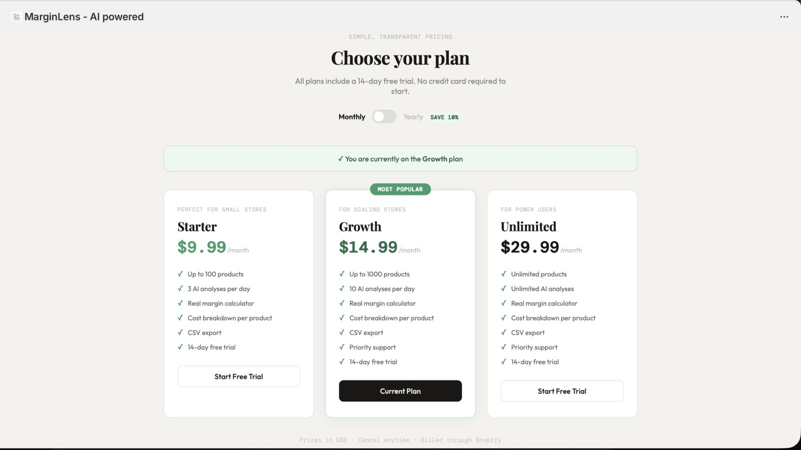 Bulk CSV cost import